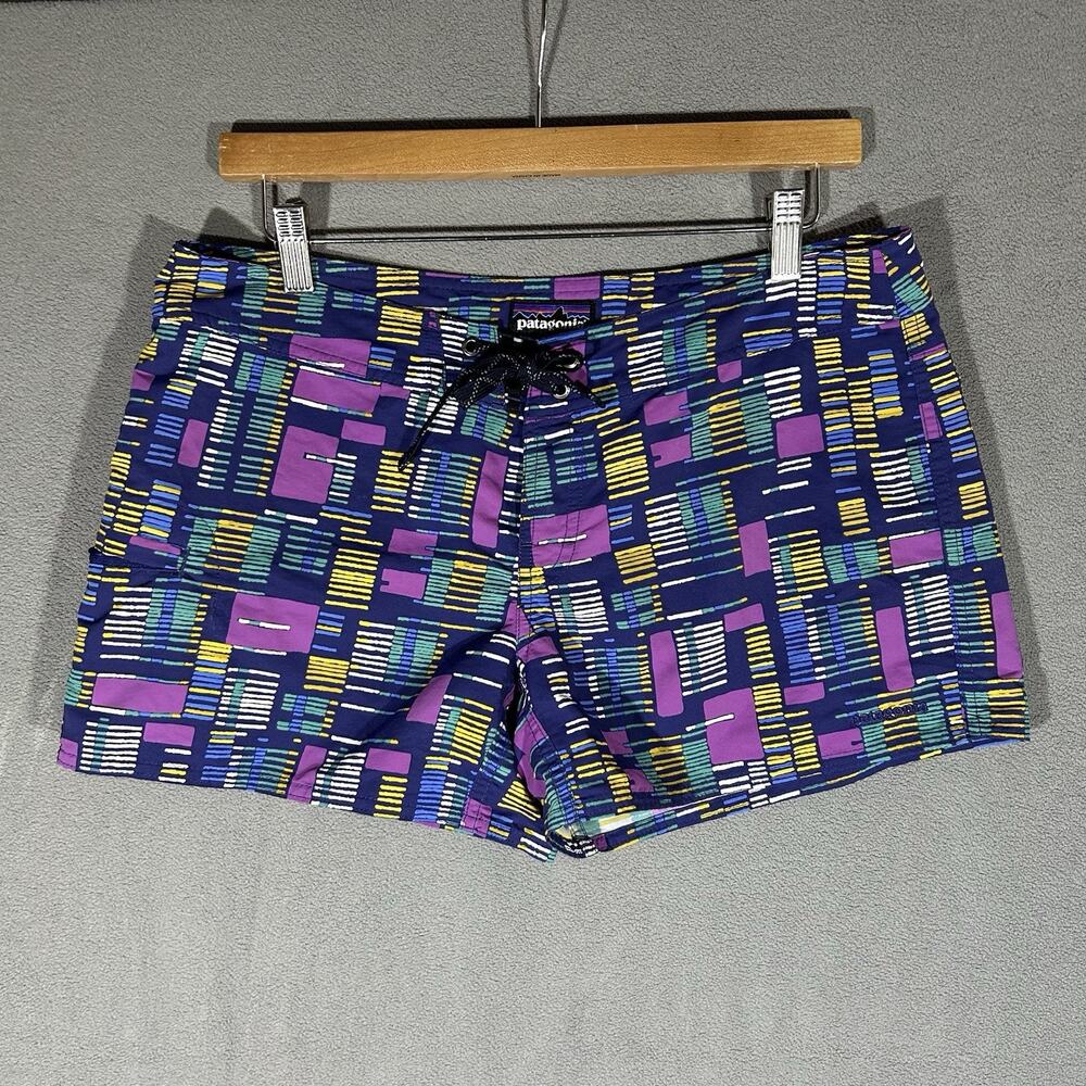 Patagonia Wavefarer Board Shorts Printed Size 8
